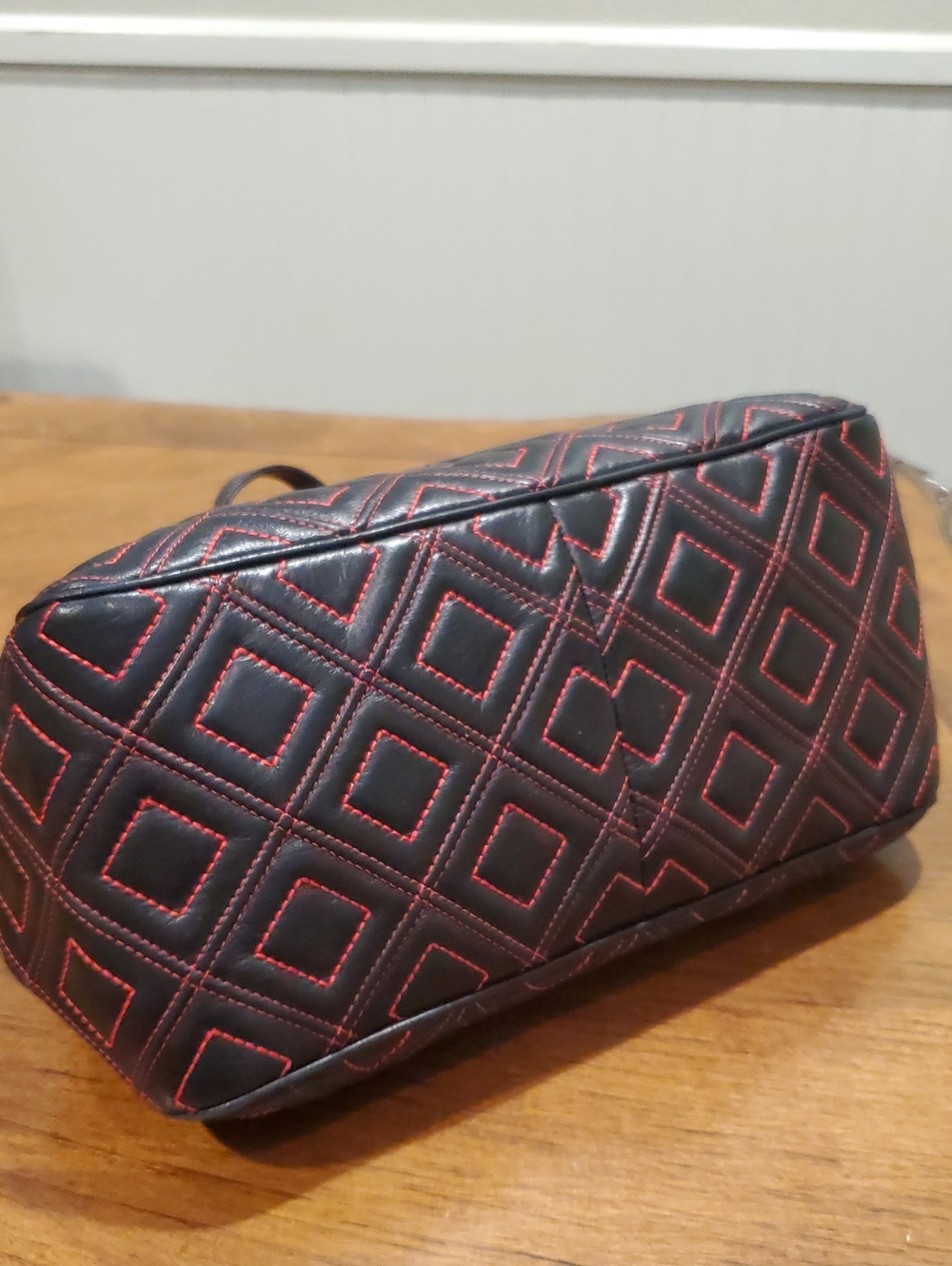 Like NEW Suarez Quilted Leather Handbag - Picture 8 of 15